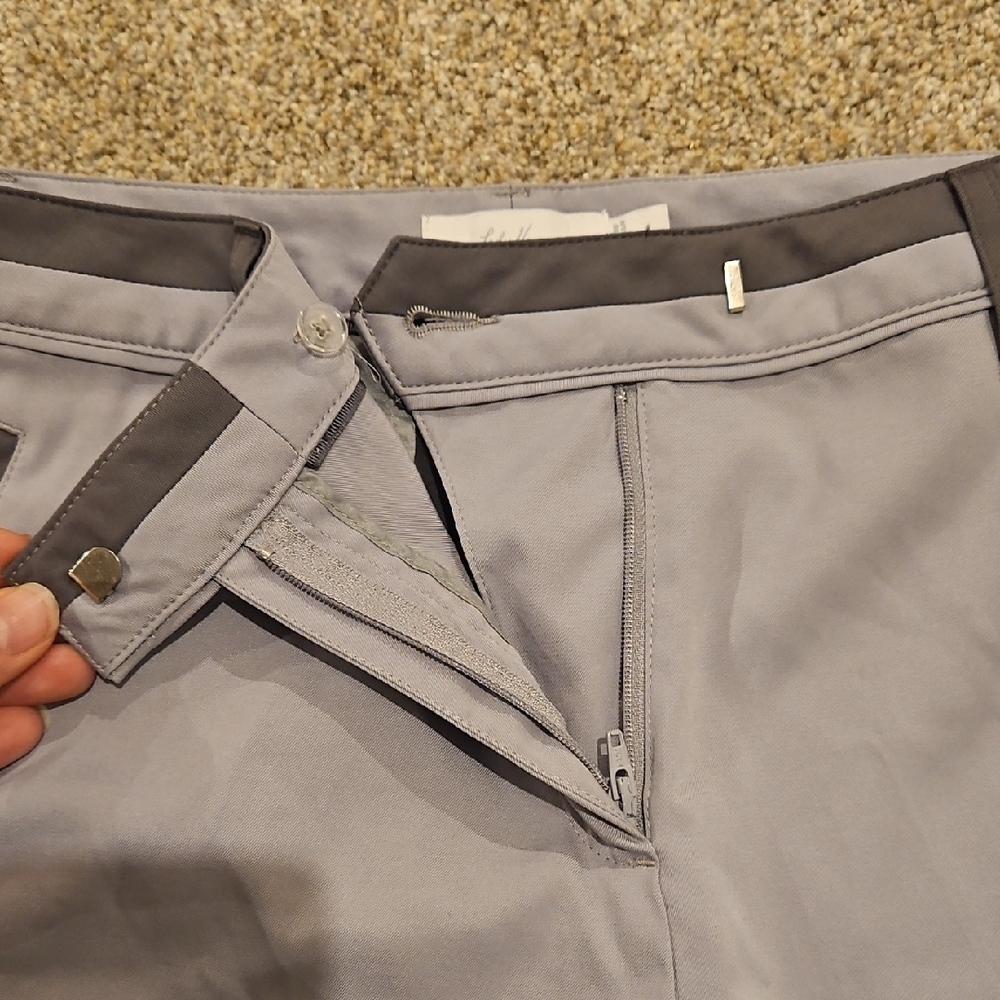 Lady Hagen Light Gray Women's Bermudas - Picture 4 of 4